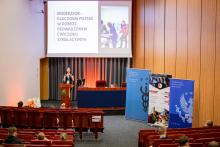 wystąpienie na konferencji 